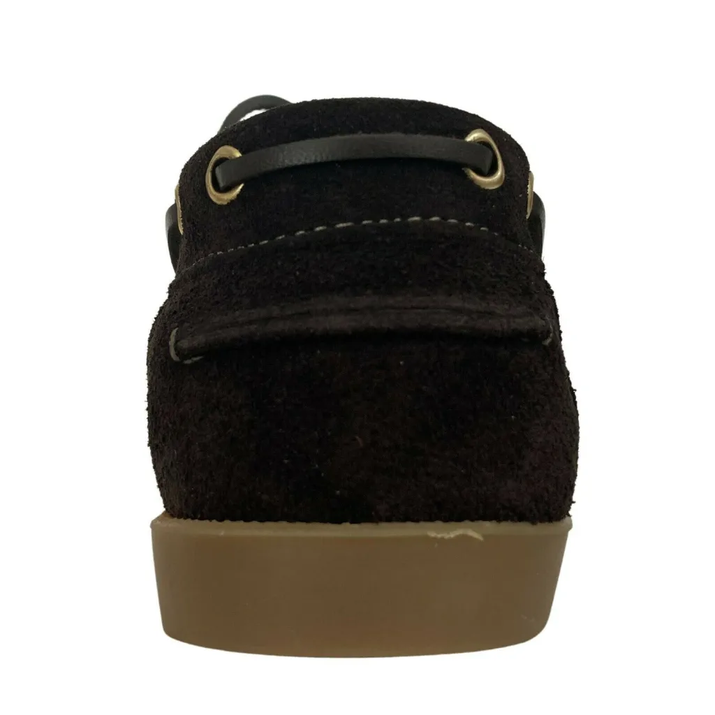 UPPER CLASS scarpa uomo barca vitello rovesciato 02/INS CASTORO FONDO BARCA MADE IN ITALY