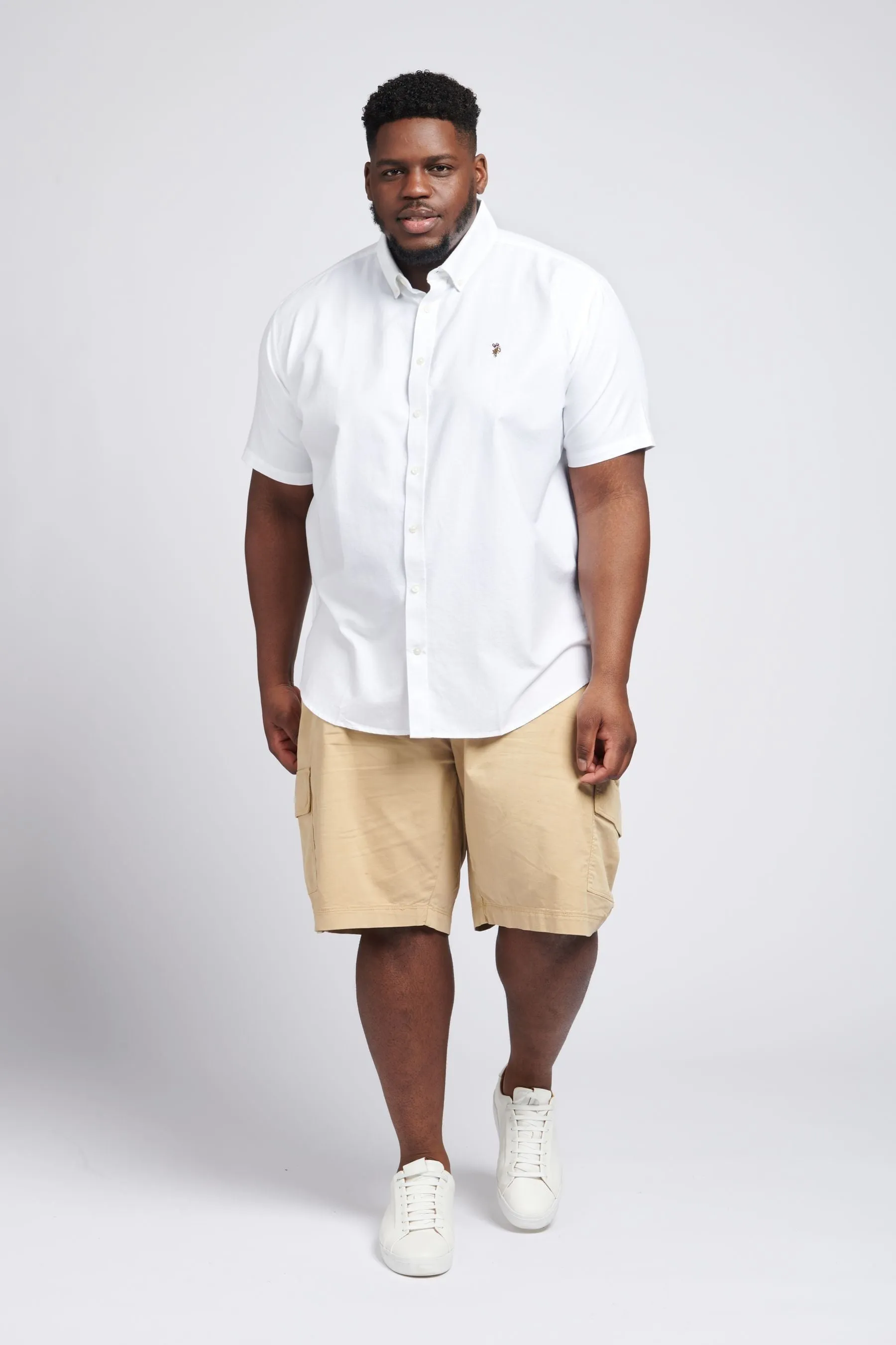 U.S. Polo Assn. - Camicia Oxford Manica corta a righe