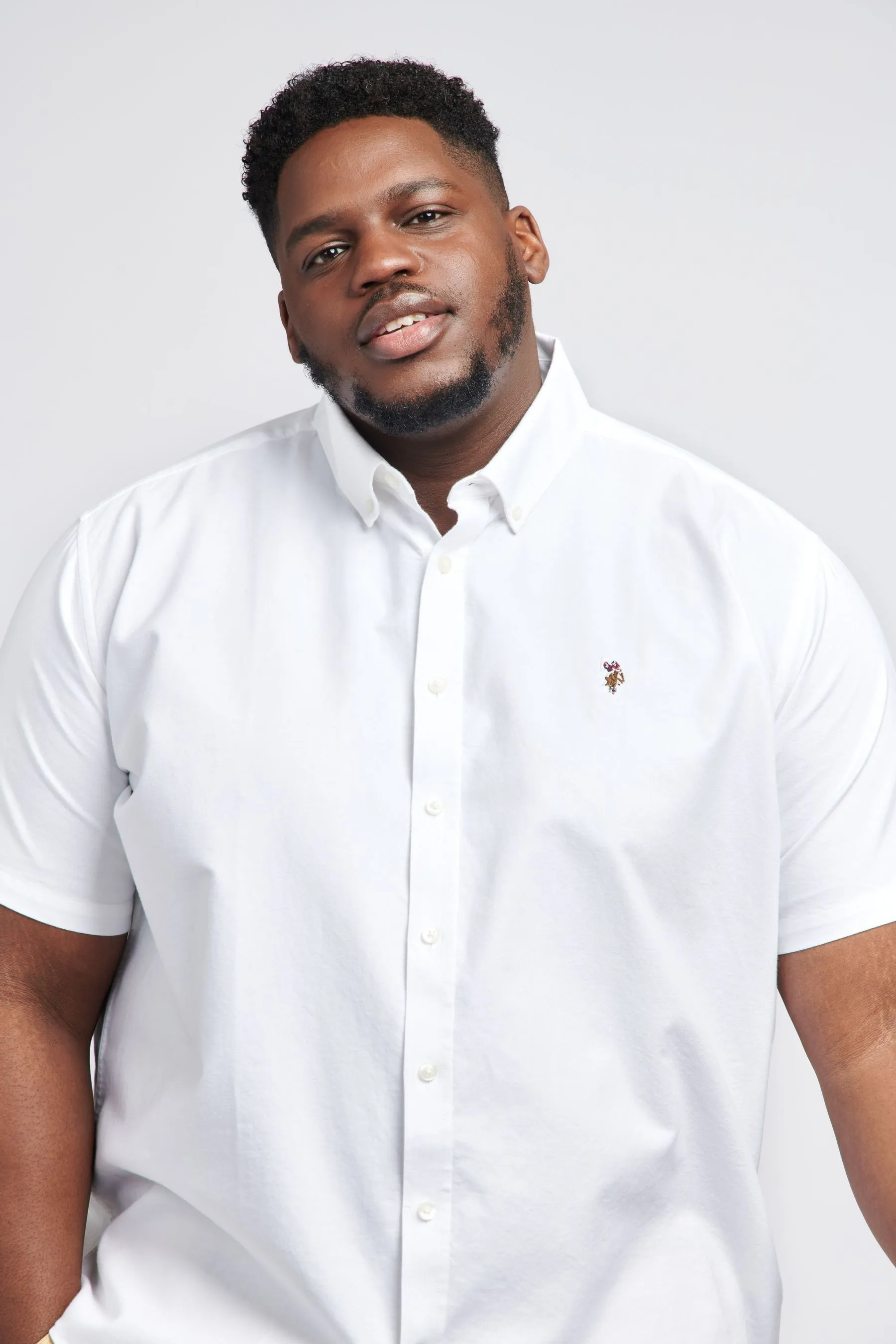 U.S. Polo Assn. - Camicia Oxford Manica corta a righe