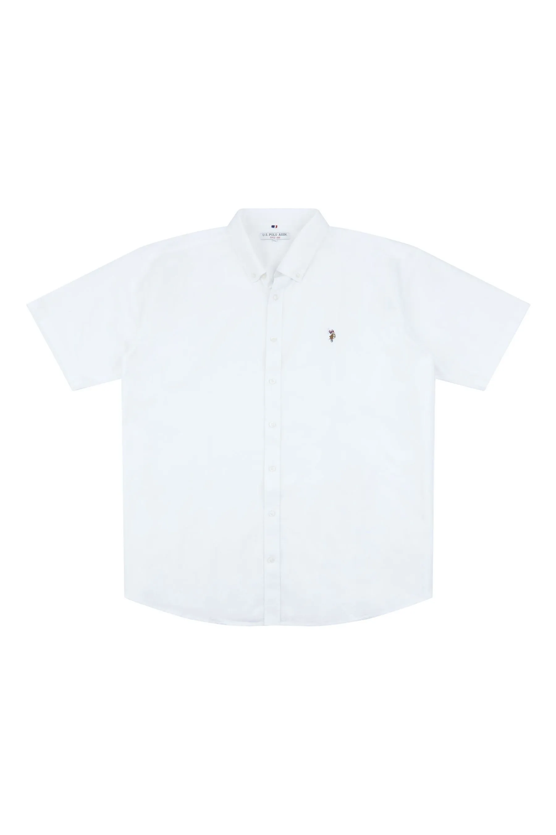 U.S. Polo Assn. - Camicia Oxford Manica corta a righe