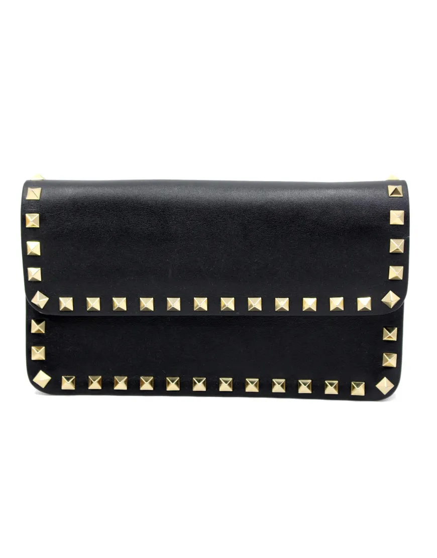 Valentino Tracolla Pelle Nera
