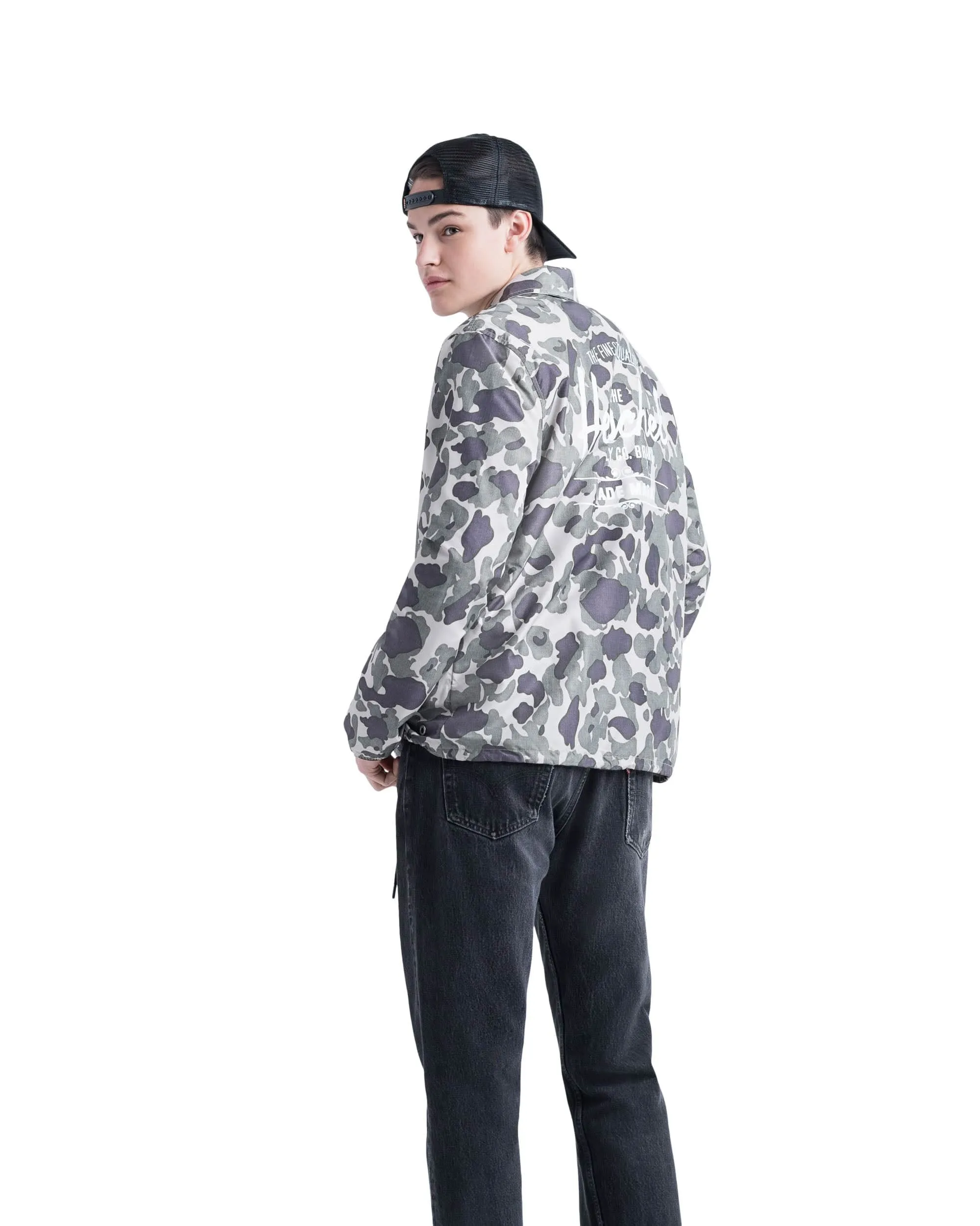 Voyage Coach Frog Camo White Classic Logo