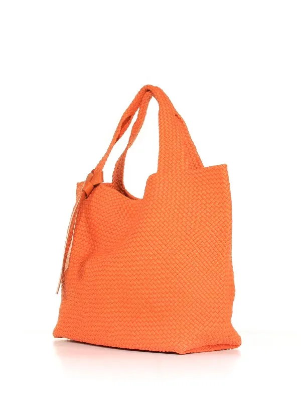 Woven shopping bag