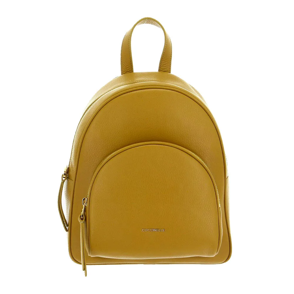 Zaino Donna COCCINELLE Linea Gleen in Pelle Colore Citronella
