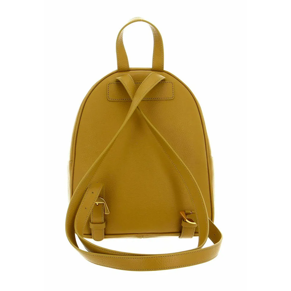 Zaino Donna COCCINELLE Linea Gleen in Pelle Colore Citronella