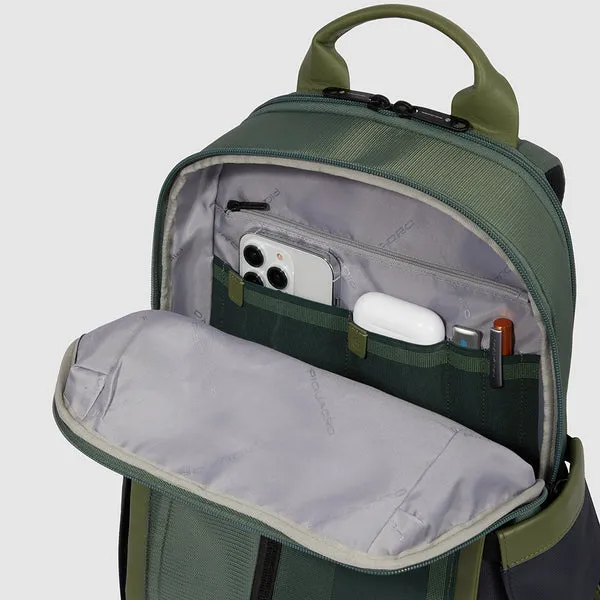 Zaino PIQUADRO con porta pc 14 pollici o porta iPad CA6313S131 Nero