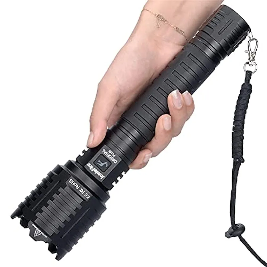 ZDXY Torcia LED XHP 160 Super 8800 Ad Alto Lumen 5 modalità Torcia USB Ricaricabile Super Luminosa Zoom IPX5 Impermeabile, Adatt