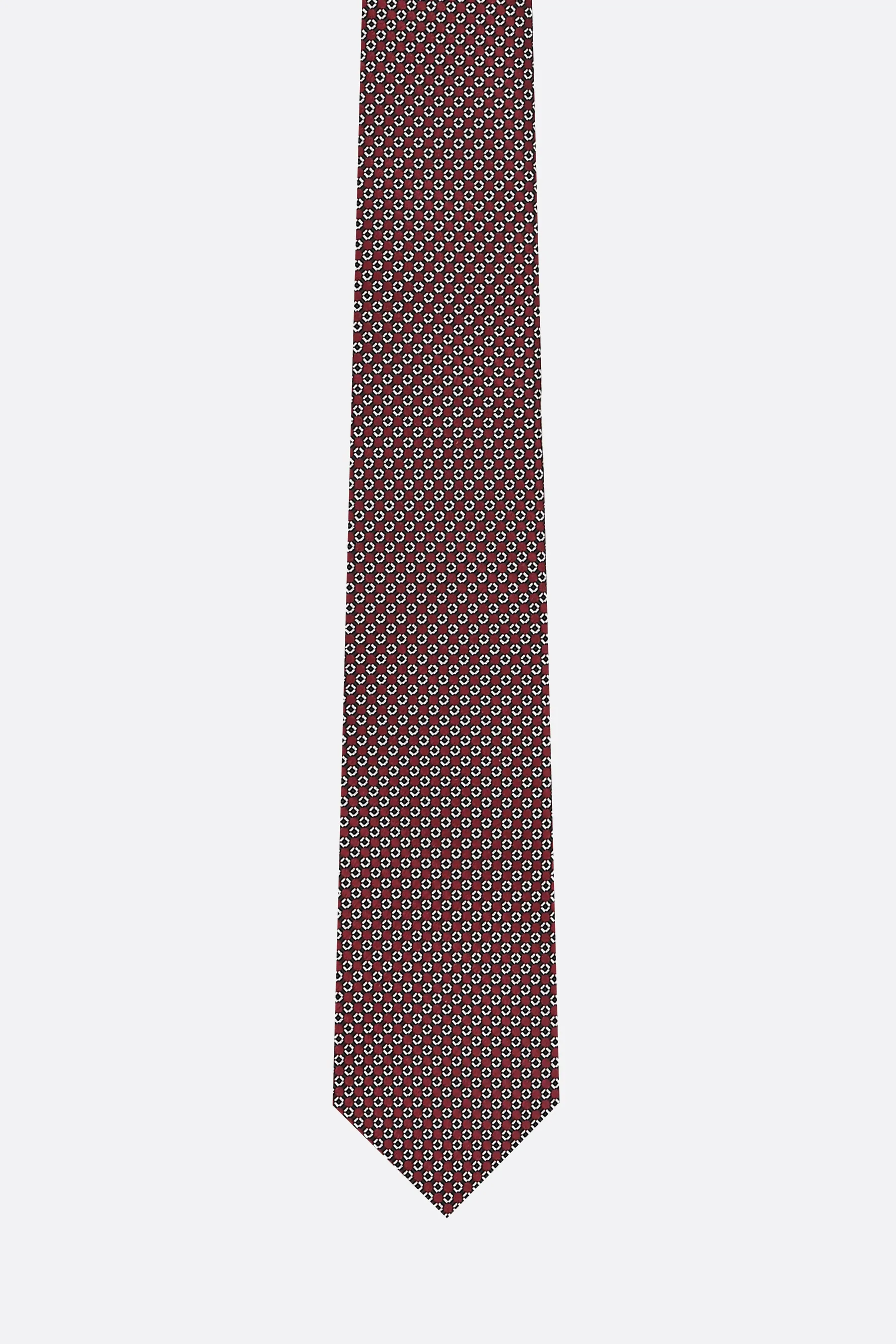  ZEGNA cravatta in jacquard di seta 