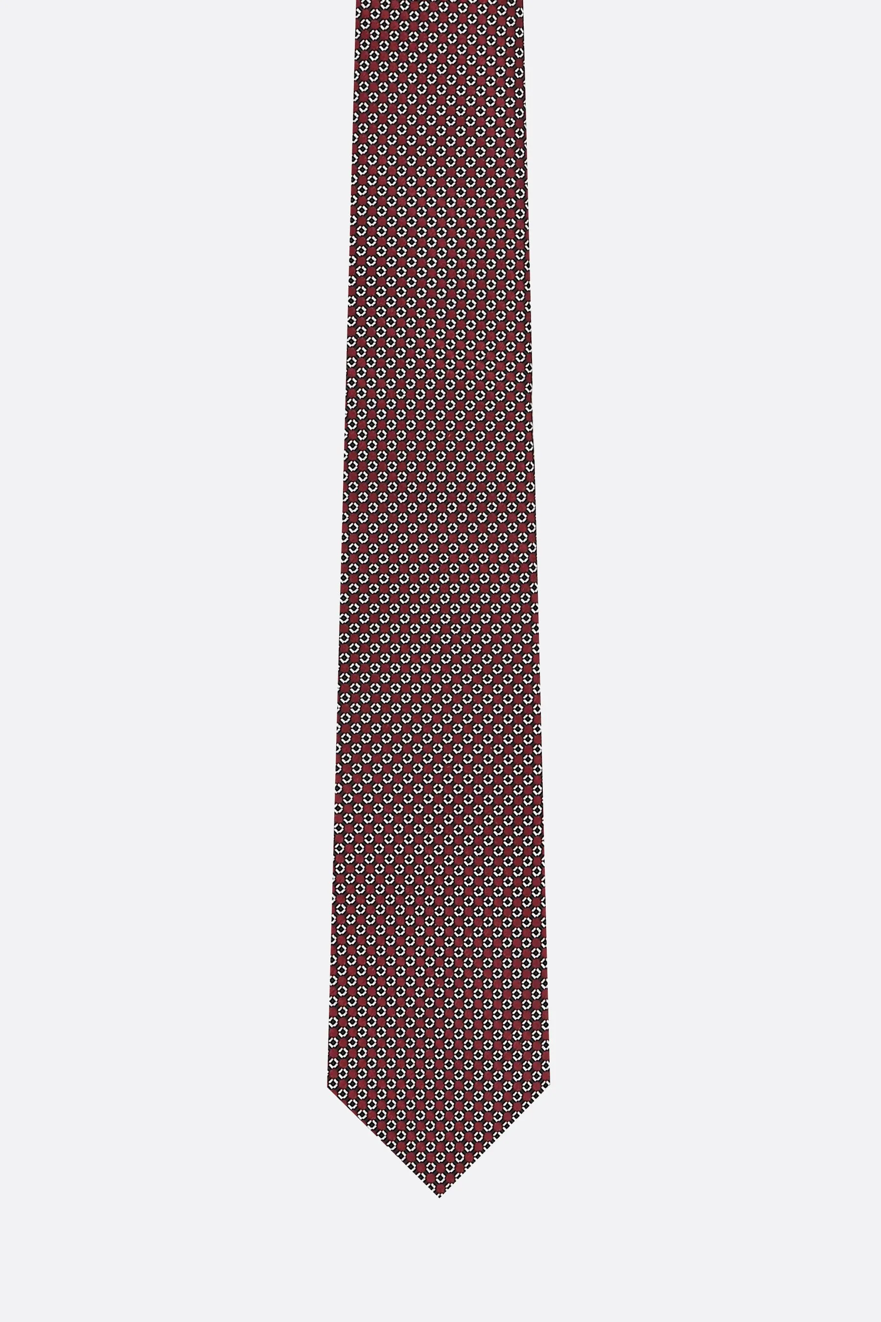  ZEGNA cravatta in jacquard di seta 