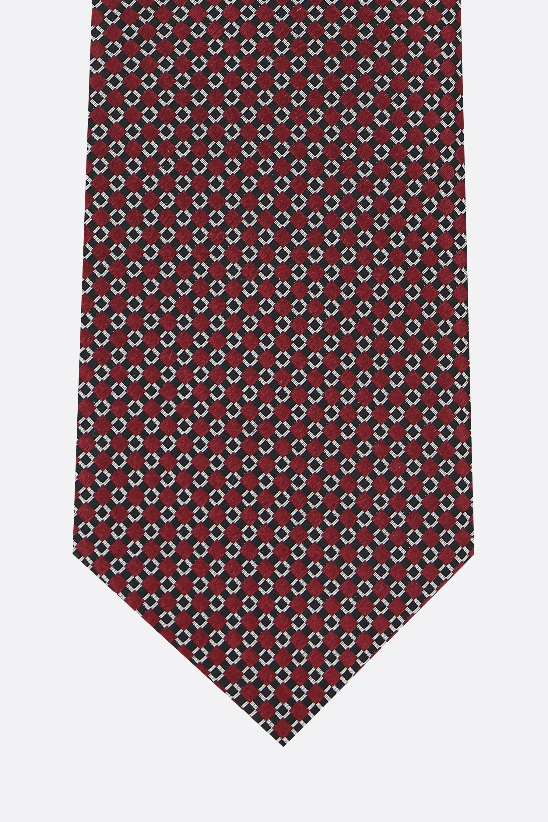  ZEGNA cravatta in jacquard di seta 