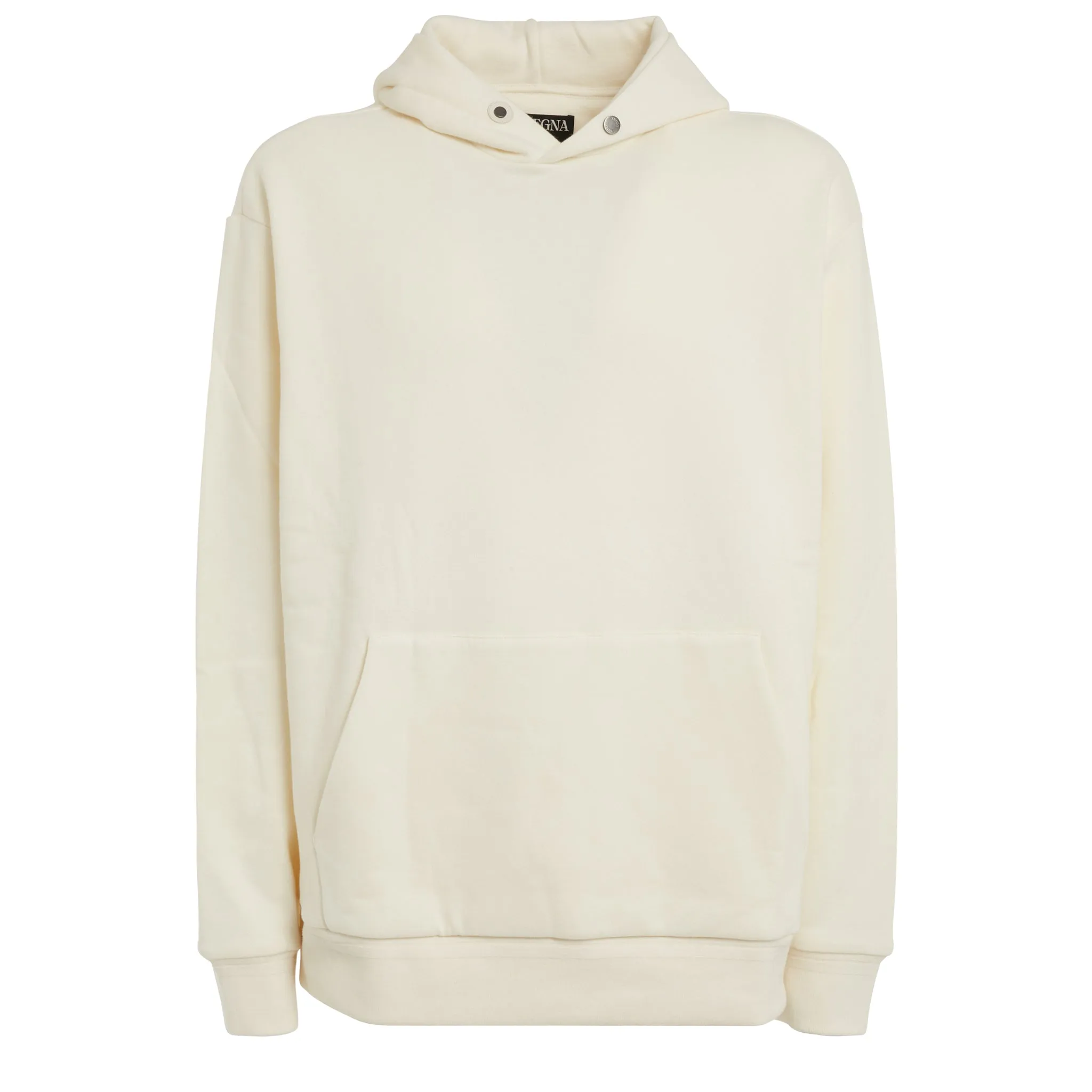 ZEGNA  Felpa in cashmere bianca